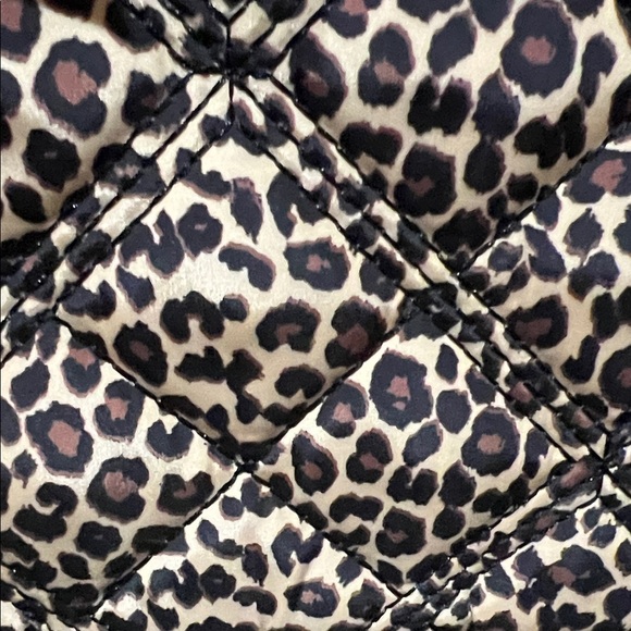 Betsey Johnson | Leopard Quilted Tote w/ Charm & Crossbody Strap